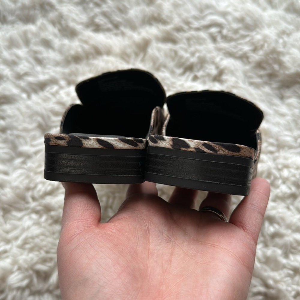 🆕 Open Edit Leopard‎ Print Mule - Picture 5 of 7